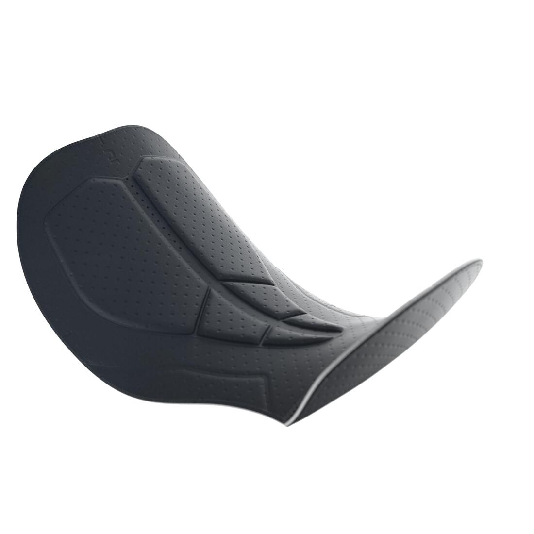 CUISSARD DE VELO SANS BRETELLES  HOMME RC100 NOIR