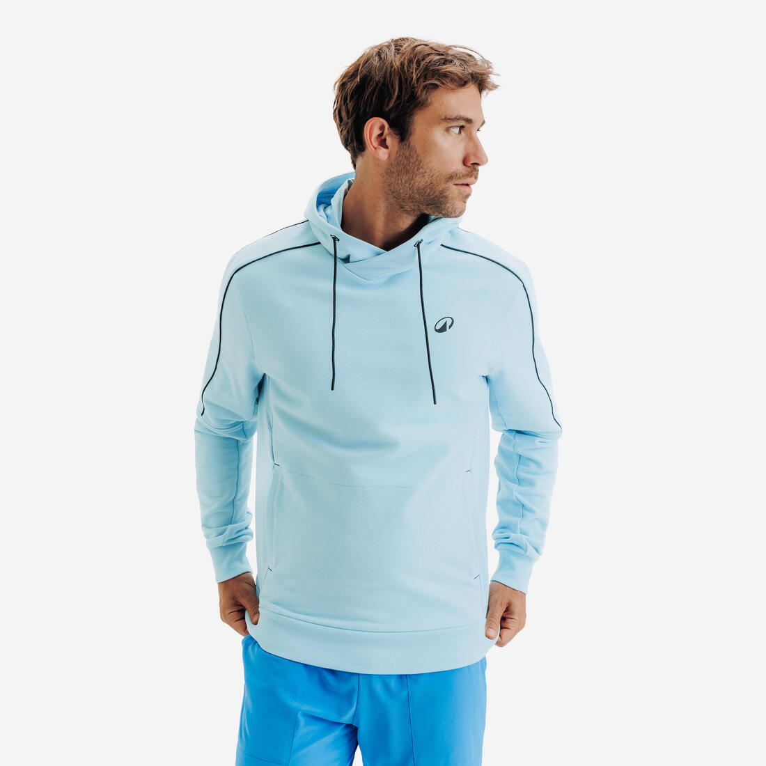 Sweat à capuche de Tennis Homme - Soft blanc cassé