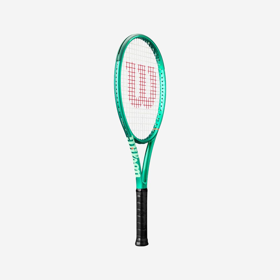 Raquette de tennis adulte 275g Wilson blade 101 team v10 verte