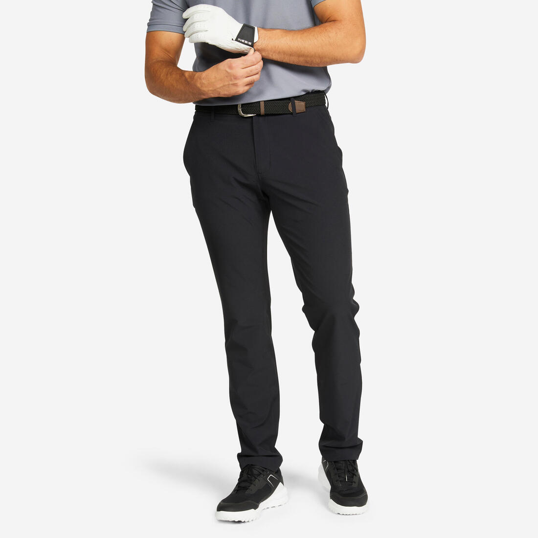 Pantalon golf homme, WW500 – noir