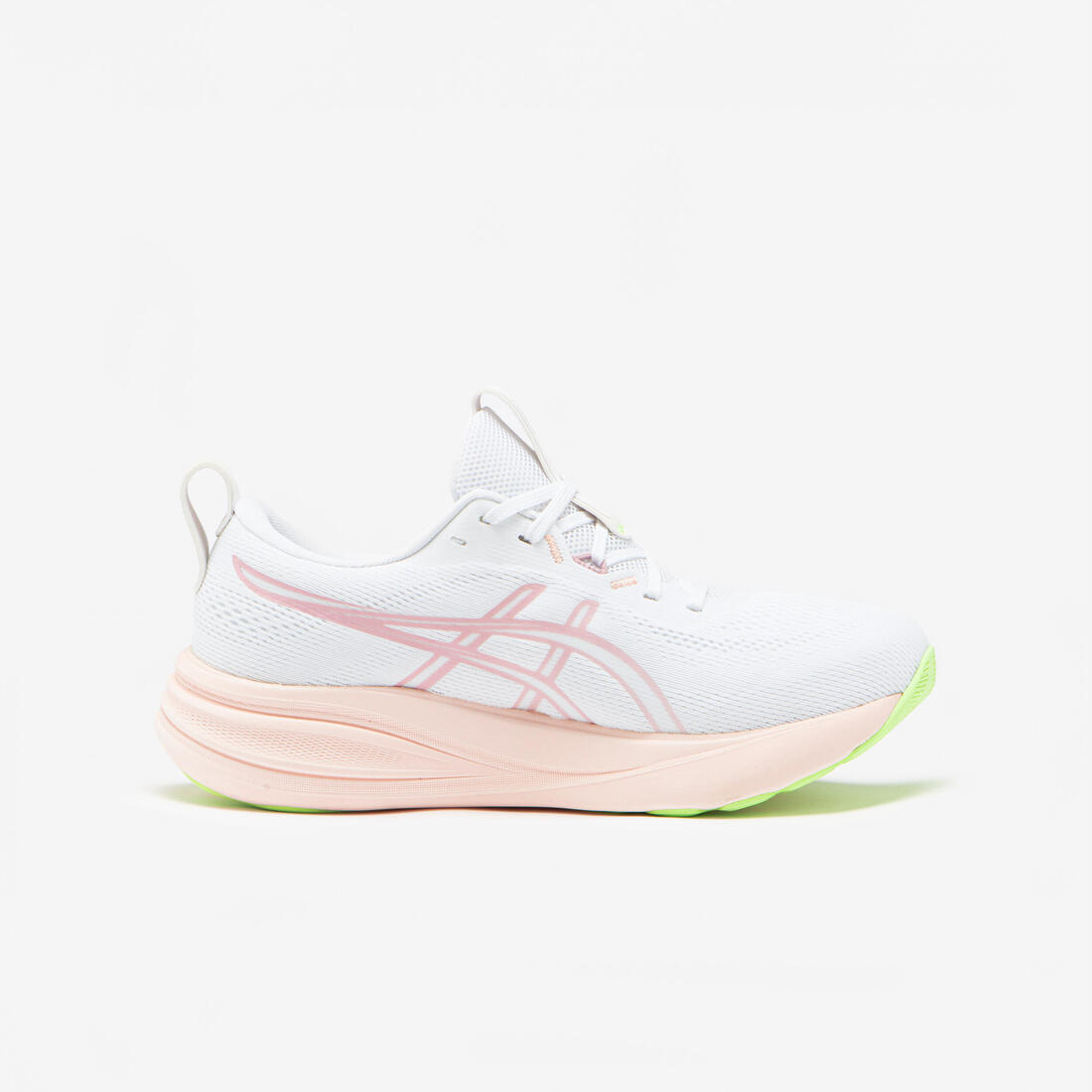 Chaussure de running femme, Asics Gel-Pulse blanc et