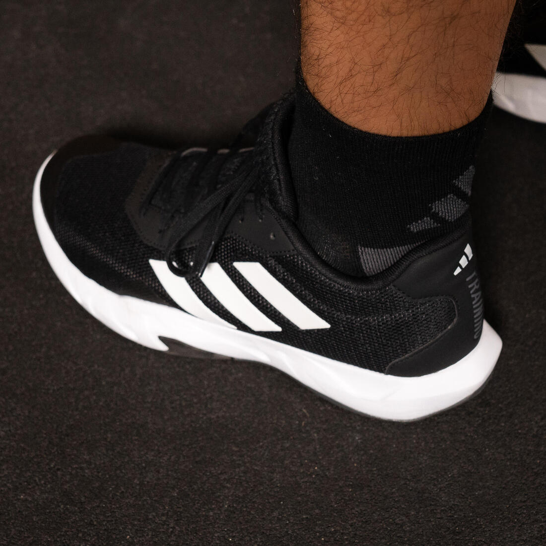Chaussure de fitness adidas amplimove homme - noir
