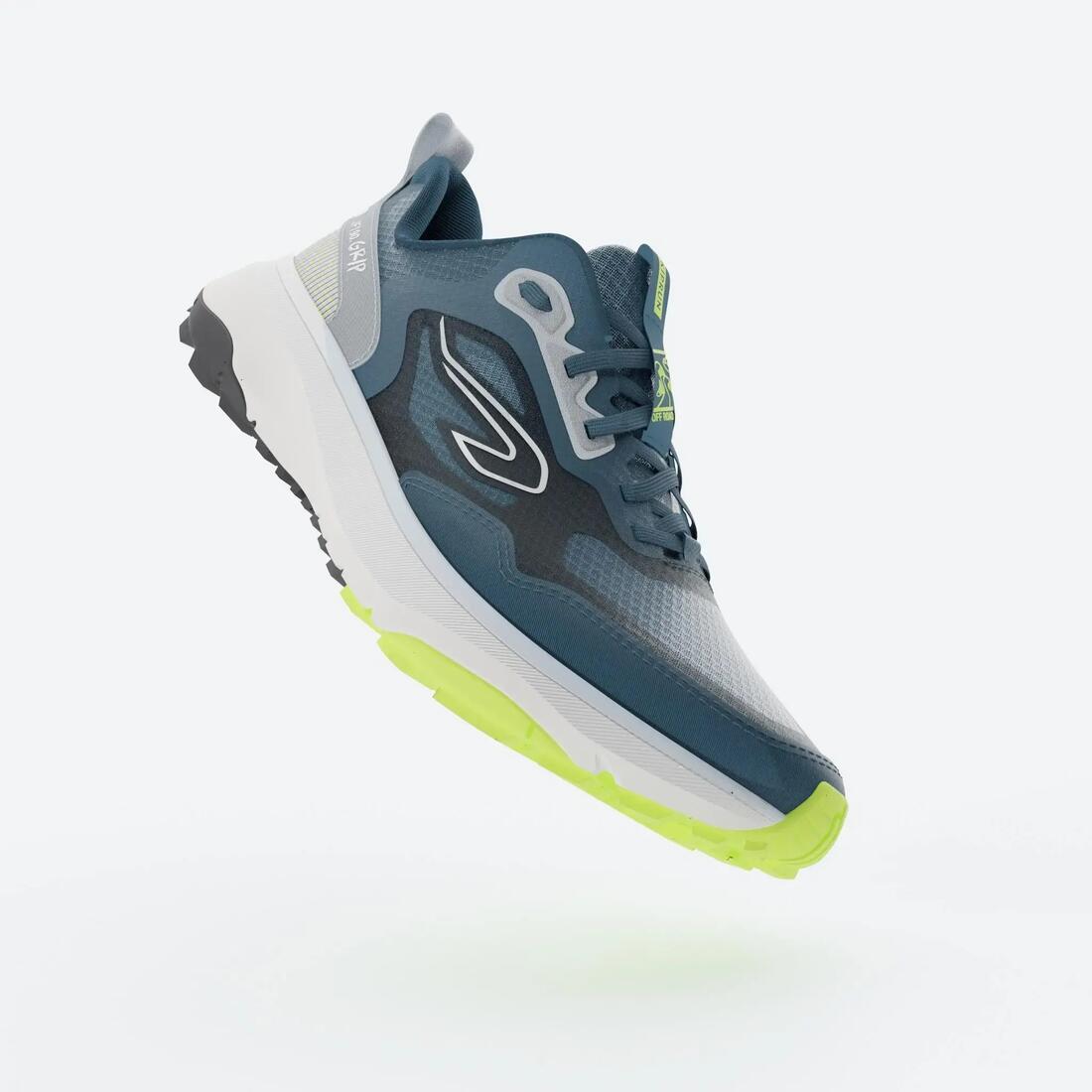 Chaussures de running route et trail homme, jf 190 grip bleu foncé