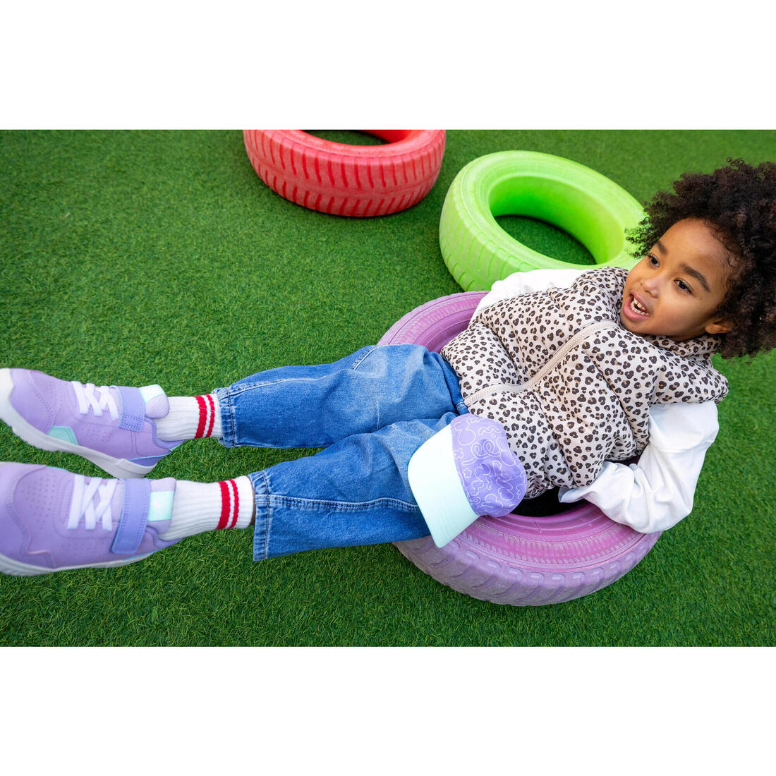 Chaussures Barefoot à scratch résistantes enfant, Stepper Daily