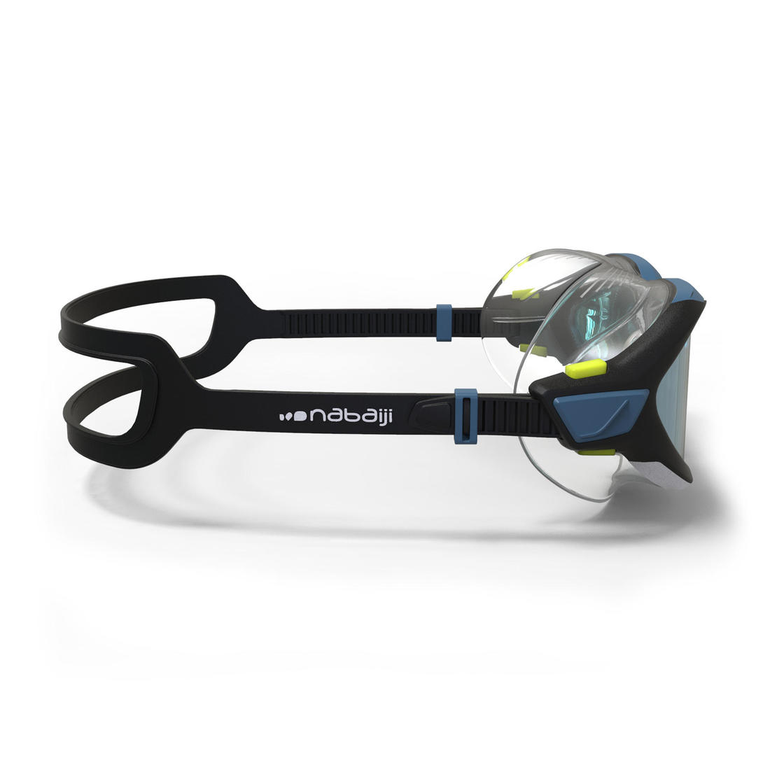 Masque de piscine Active - verres miroirs - grande taille