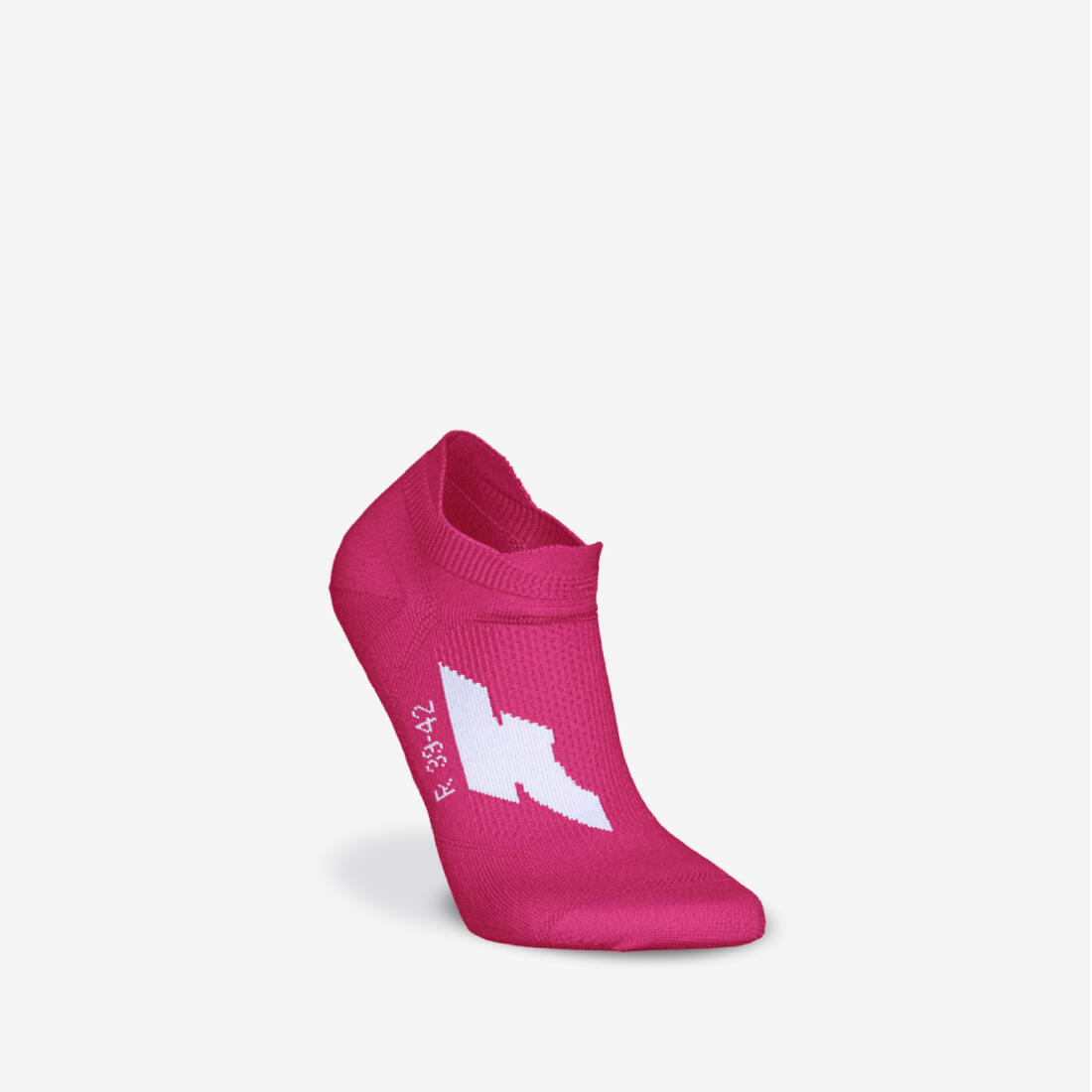 LOT de 2 PAIRES de CHAUSSETTES DE RUNNING RUN500 FINES INVISIBLES