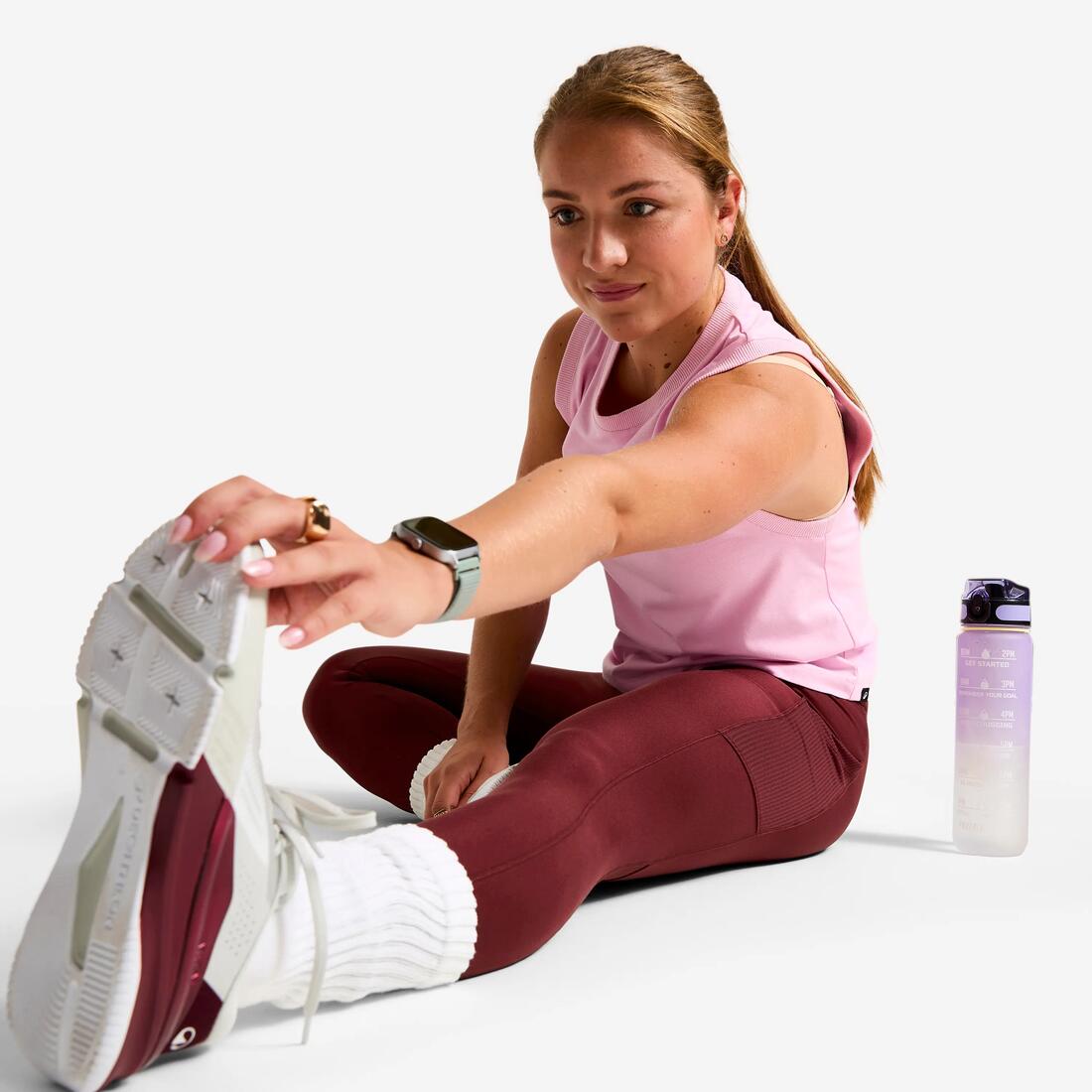 Legging de sport respirant avec poche de téléphone femme