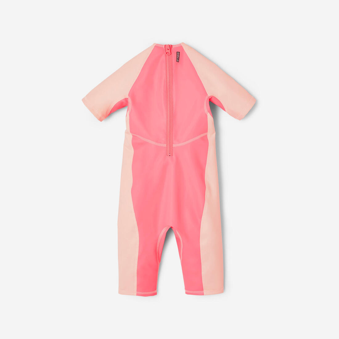Combinaison anti uv bébé kloupi rose imprimé arc en ciel