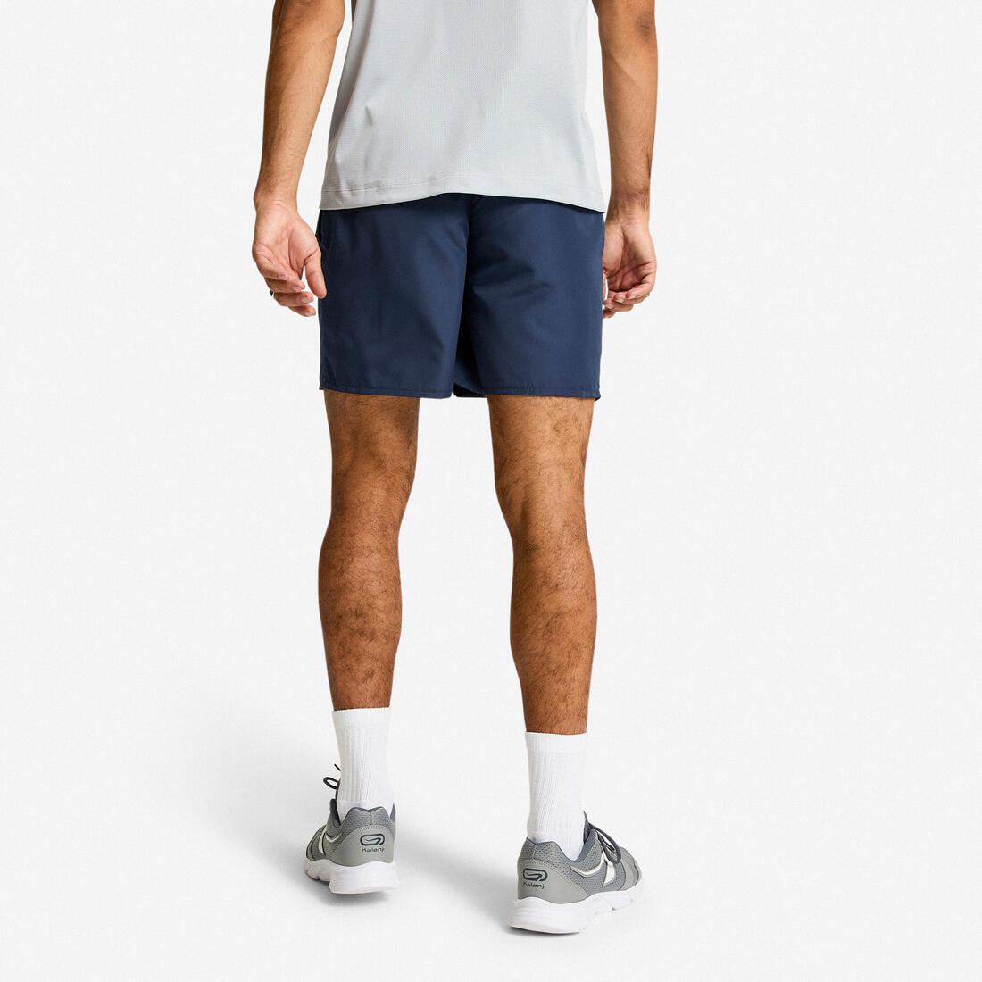Short de fitness pratique et sobre, homme, bleu marine