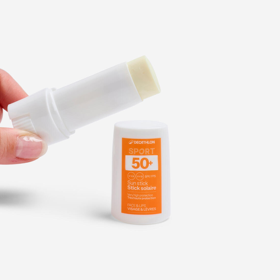 Stick solaire sport 2 en 1 visage et lèvres SPF50+ 9g