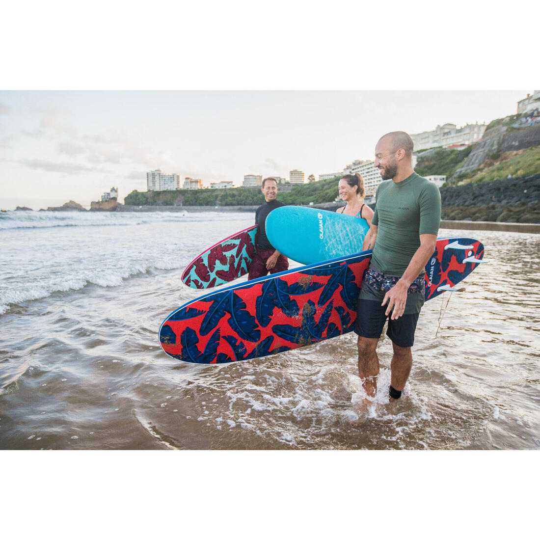 Surf boardshort standard 500 Risca Black
