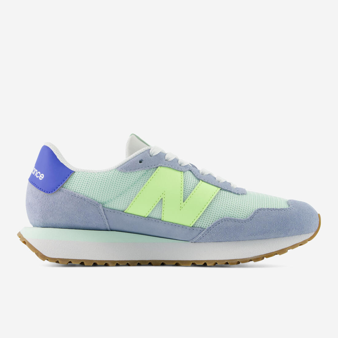 Basket New Balance 237, femme, gris, vert
