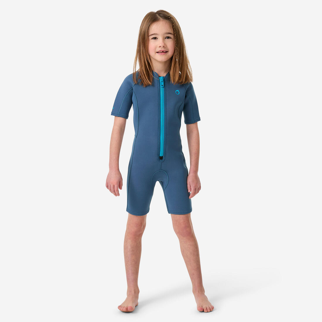 Shorty enfant néoprène 2mm, SNK 100 Jr navy