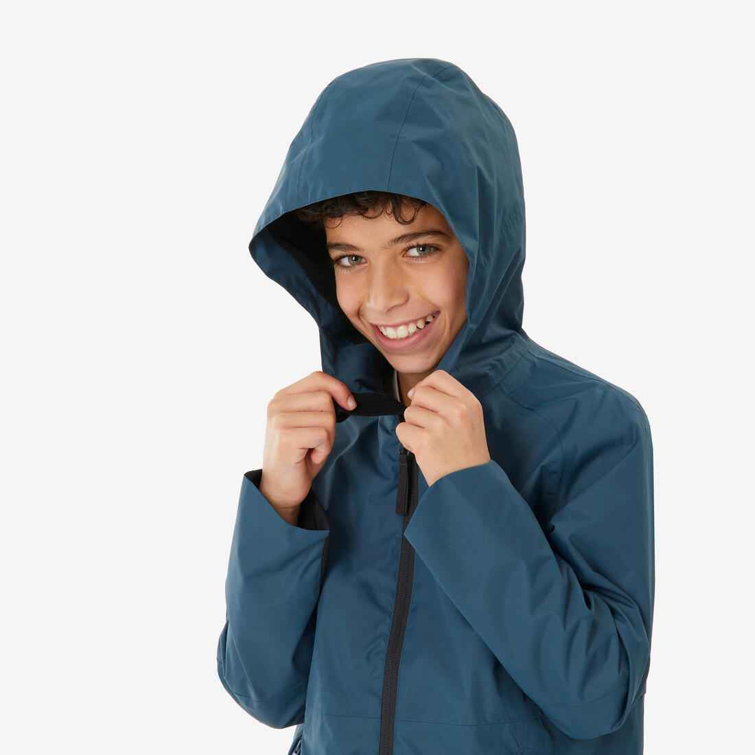 Veste de randonnée imperméable 7-15 ans enfant, MH500 twin