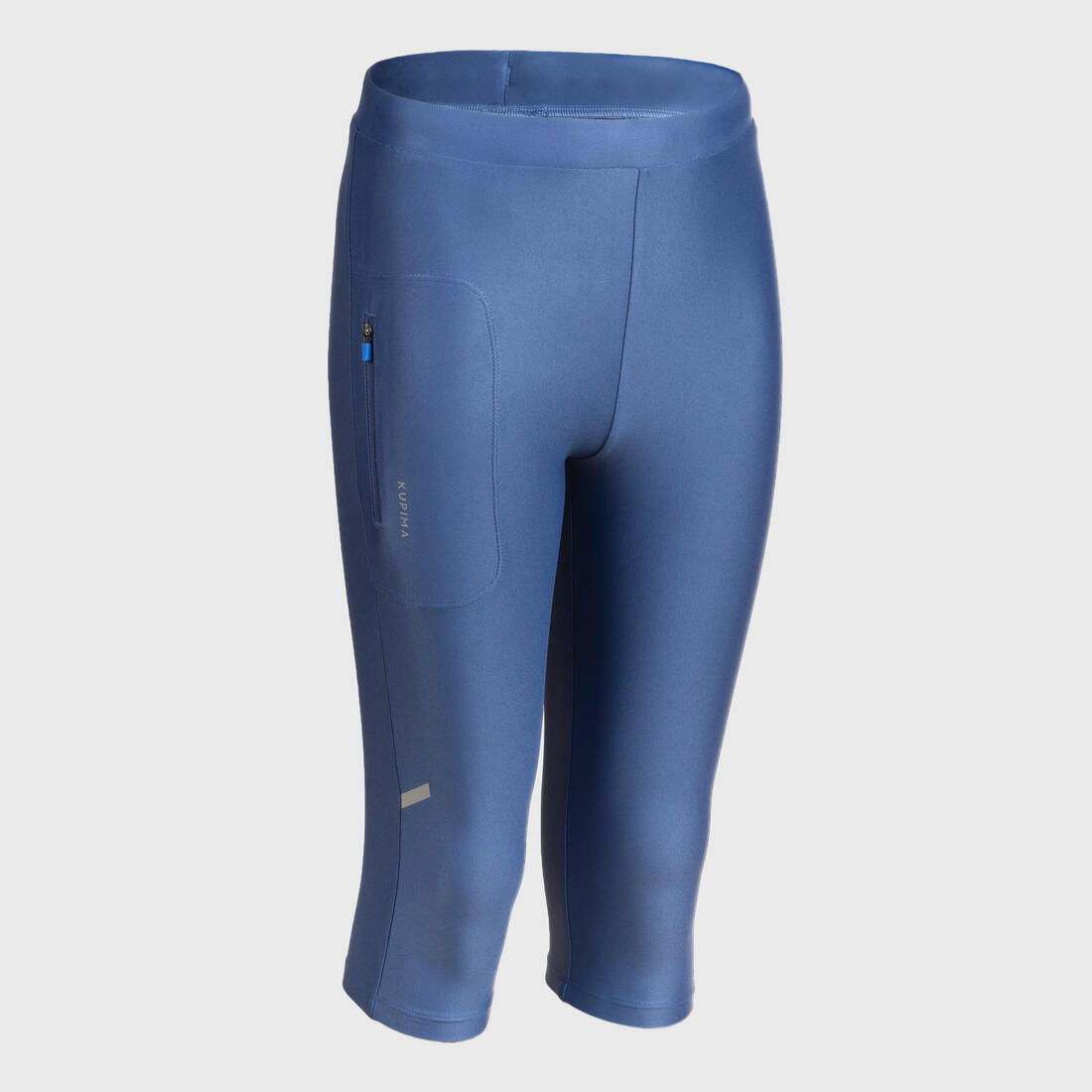 Corsaire running Enfant -Kiprun DRY denim – bleu comète