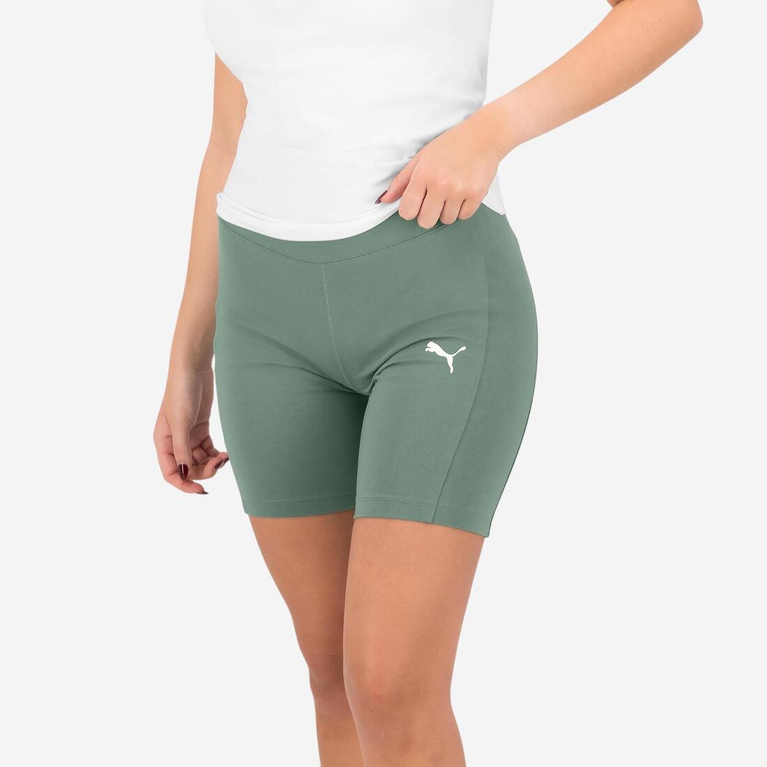 Legging fitness court PUMA femme vert