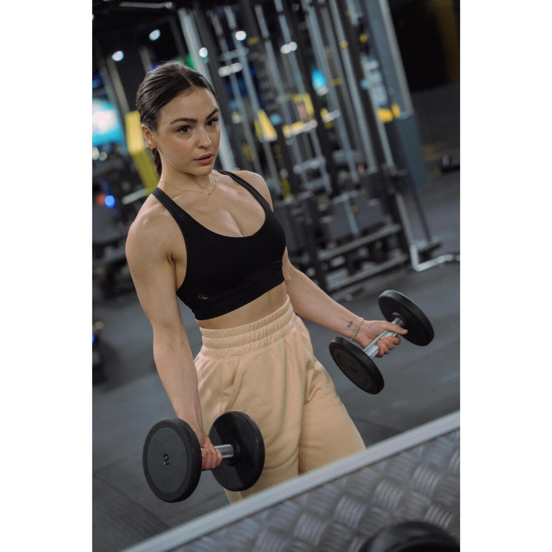 Brassière dos croisé maintien léger Femme