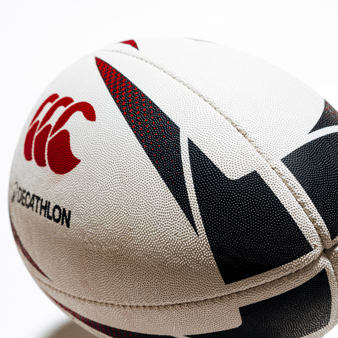 Ballon de rugby d'entrainement taille 4, Decathlon | Canterbury noir