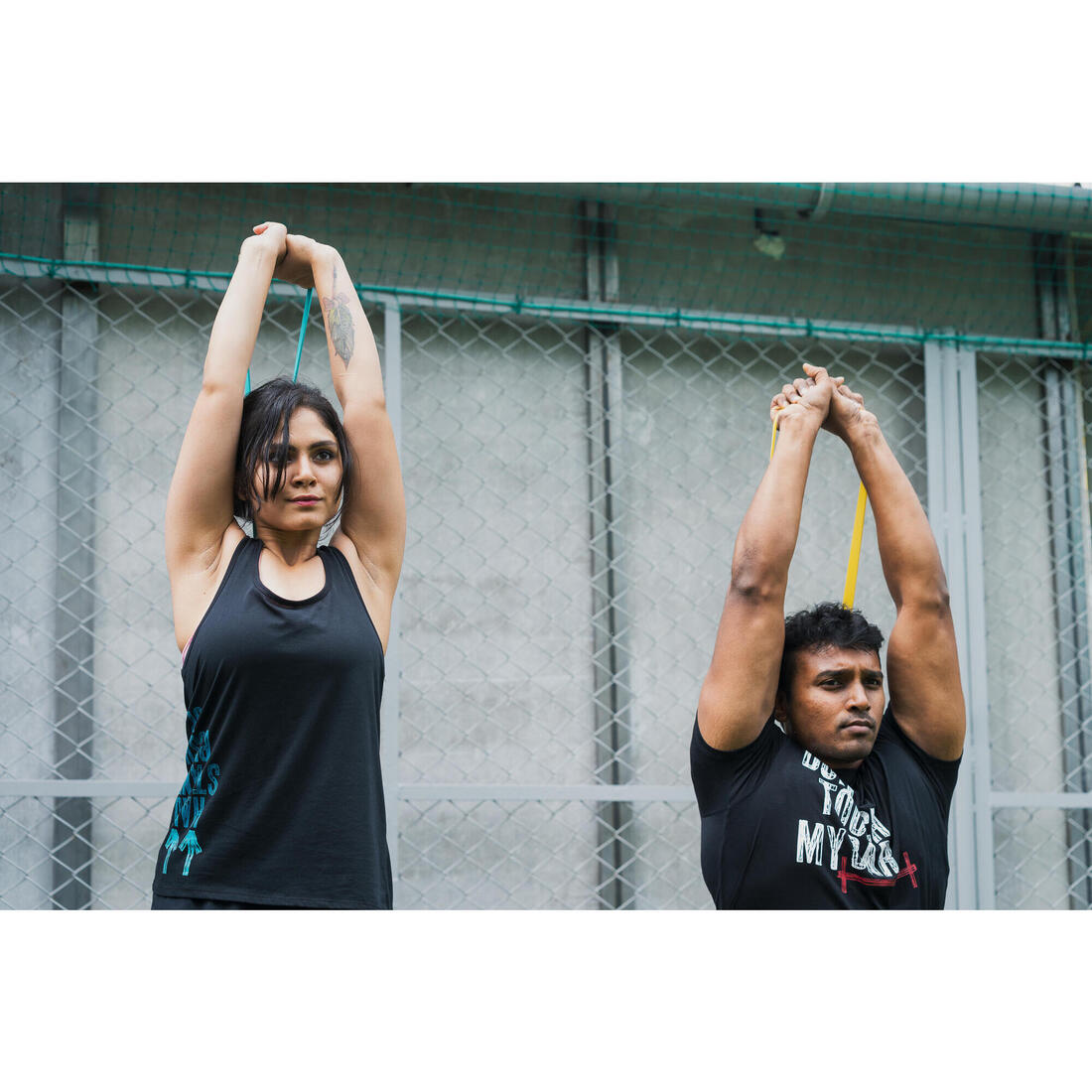 Élastique de musculation - training band 45 kg rouge