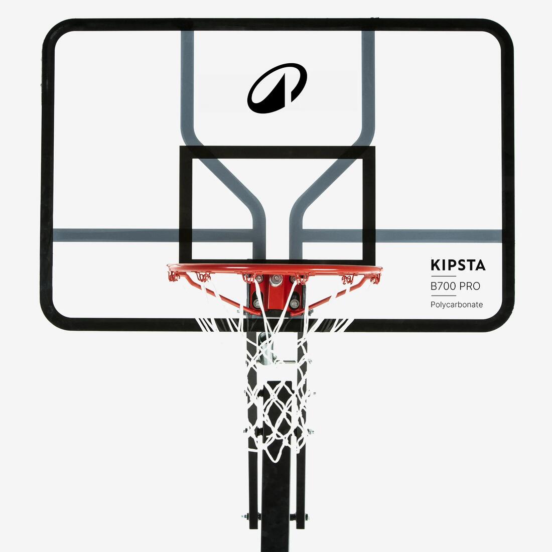Panier basket sur pied déporté spécial dunk réglable 2,40 à 3,05 m, B700