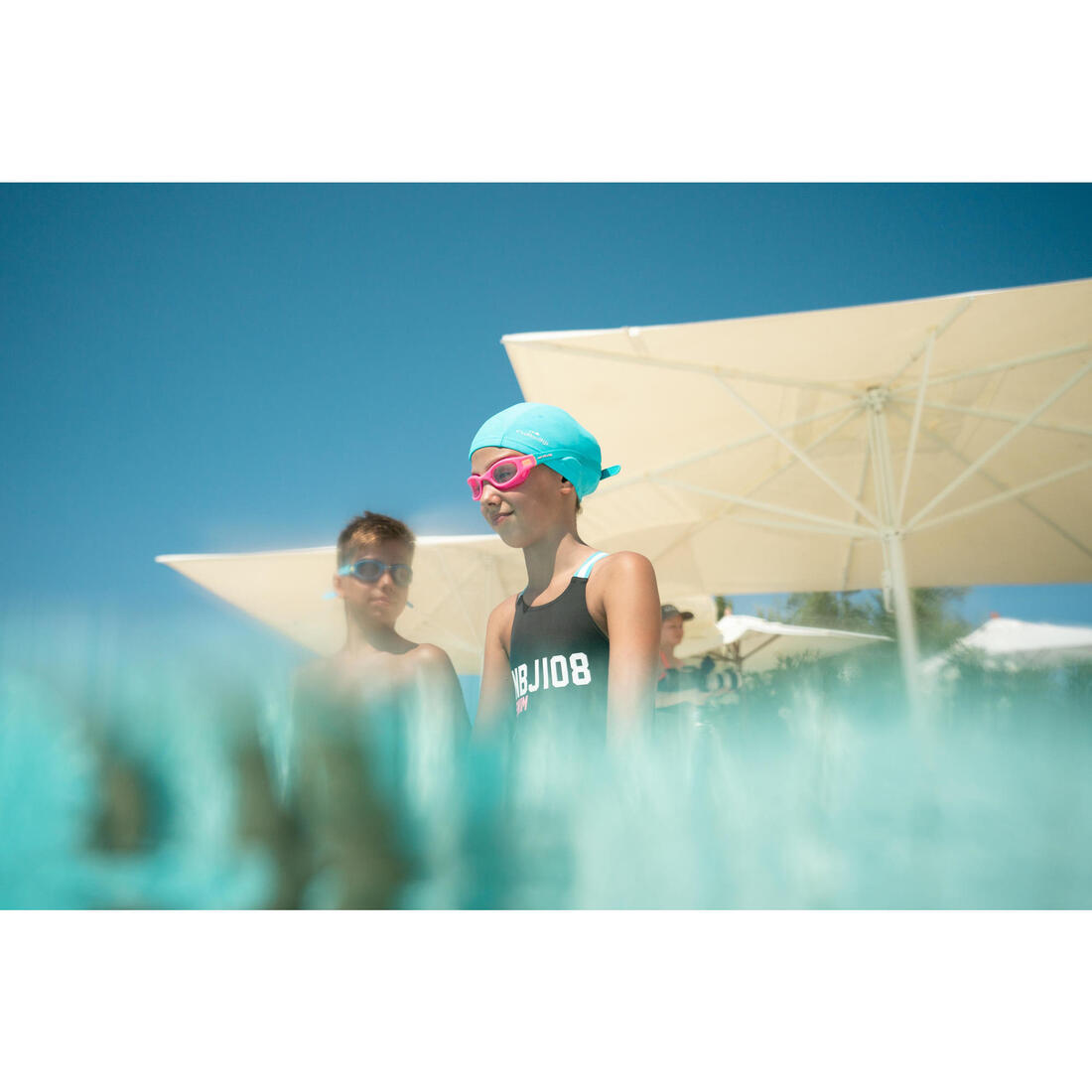 Lunettes De Natation SOFT - Verres Clairs - Petite Taille