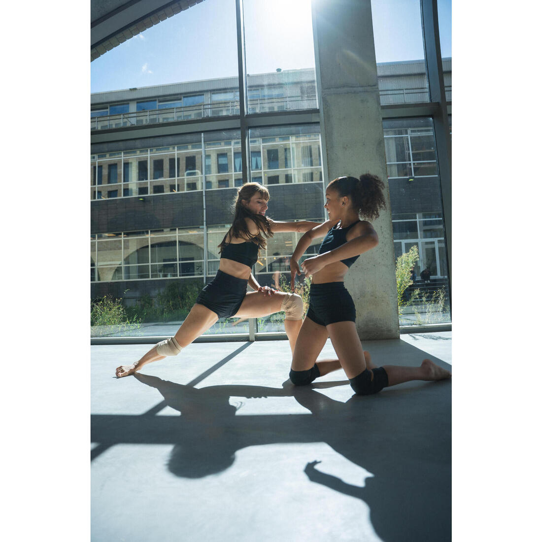 Genouillères de danse en gel