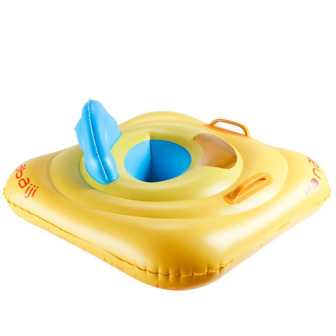 Bouée siège de piscine avec poignées Bébé 7-11kg - jaune