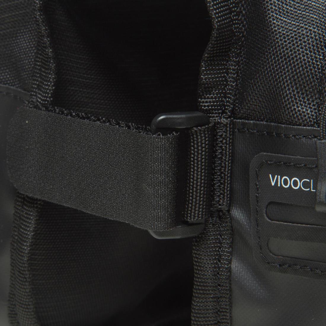 SACOCHE CADRE DOUBLE VELO 520 2L BLEUE