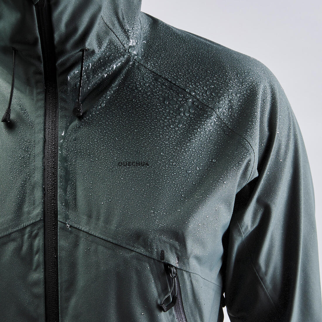 Veste légère imperméable de randonnée - mh500 - homme