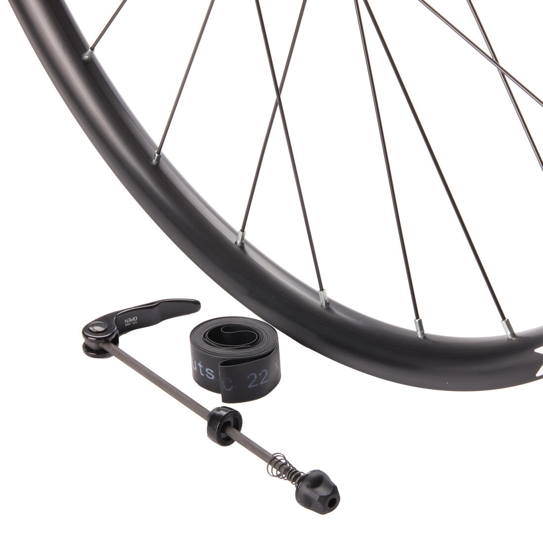ROUE VTT AVANT CROSSRIDE FTSX 26 FREINAGE DISQUE POUR AXE DE 9MM OU 15MM