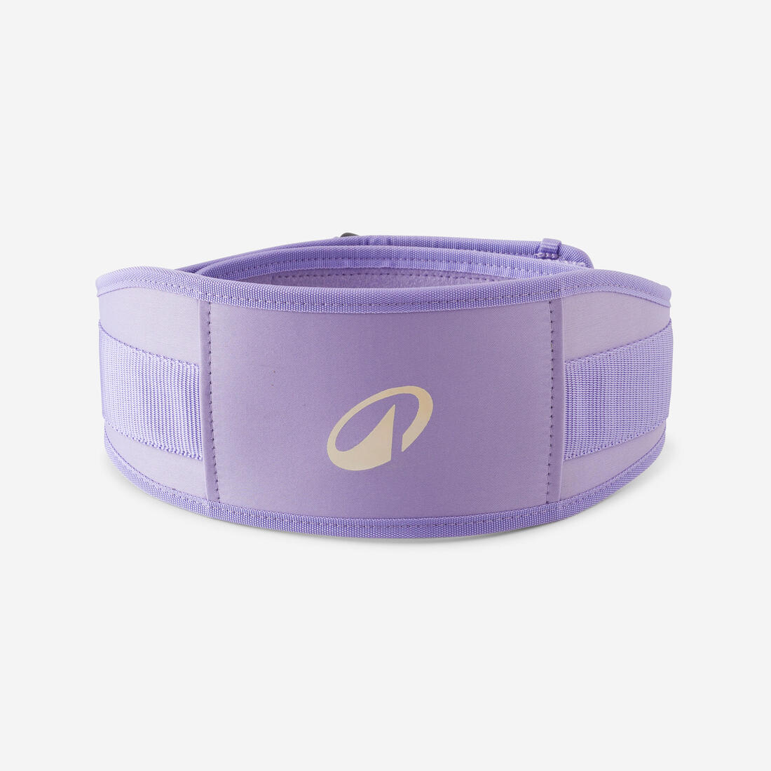 Ceinture lombaire de musculation double système de fermeture - mauve
