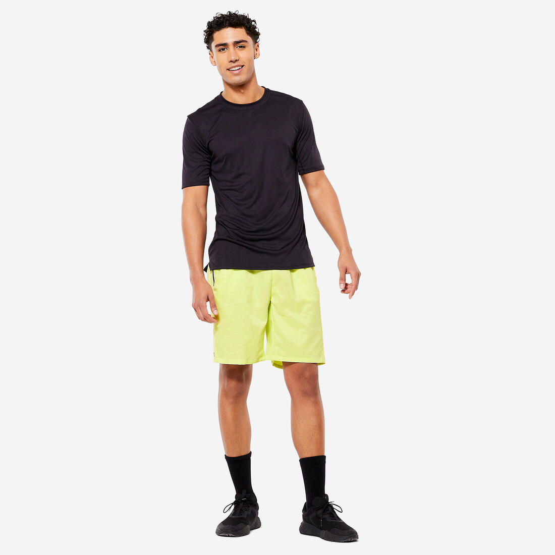 Tee-shirt training respirant odor control homme, noir