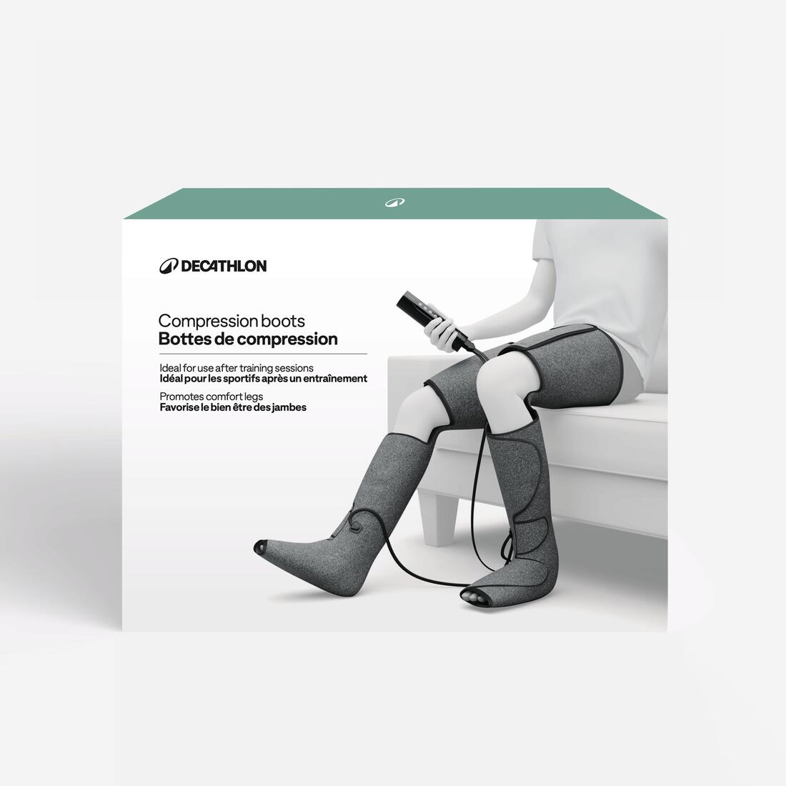 Bottes de compression réglables 3 programmes