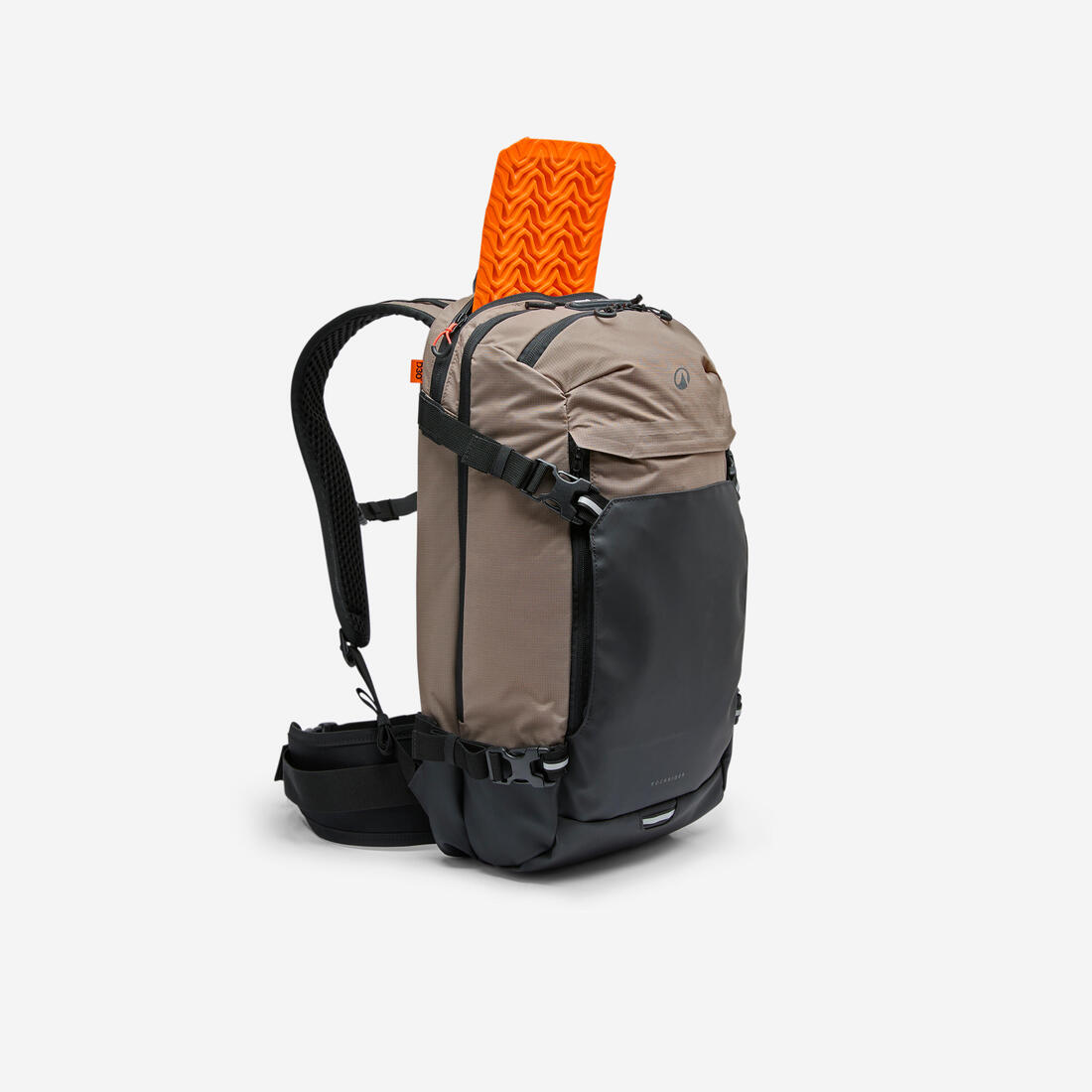 Sac à dos vélo VTT 21L avec protection D3O, Défense marron noir