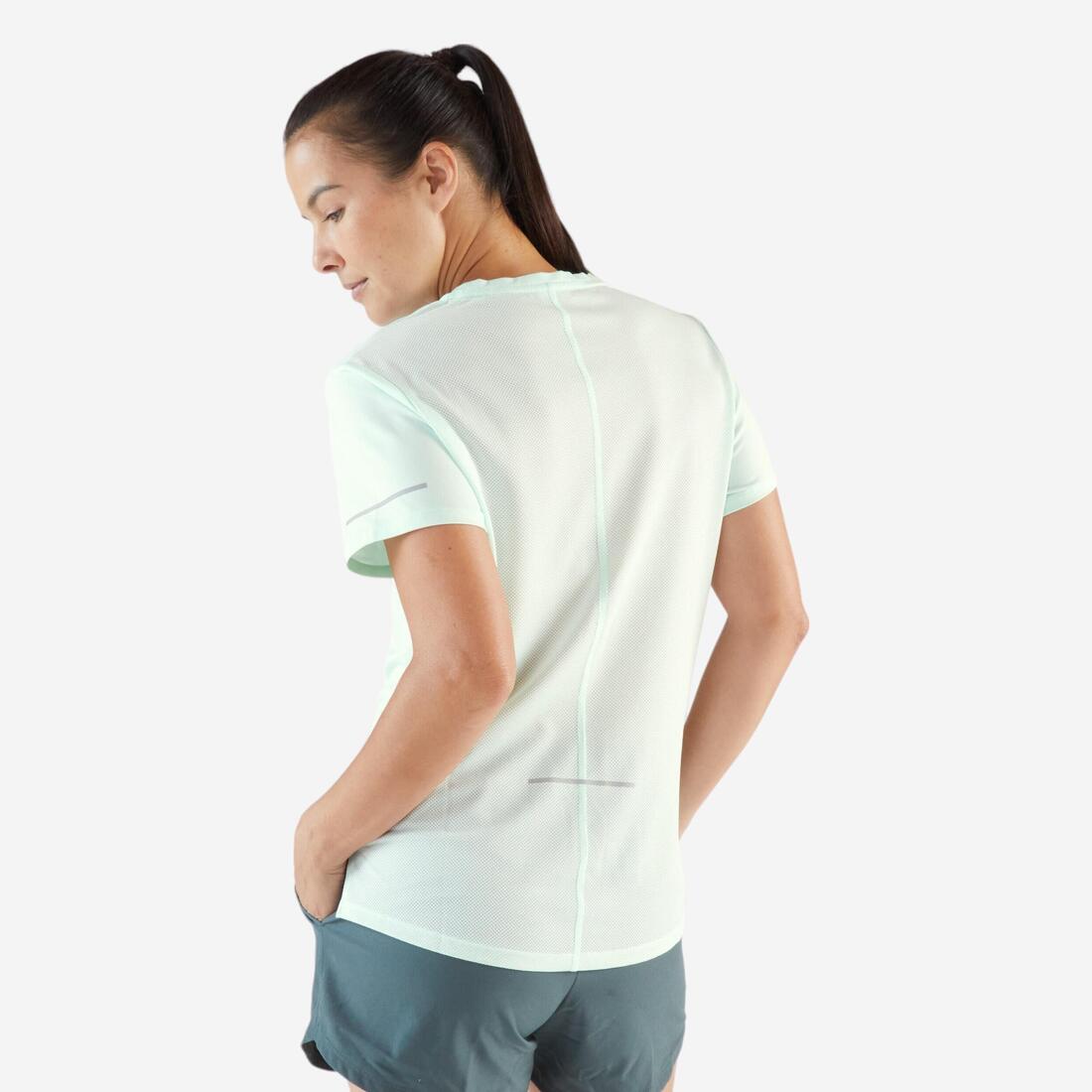 T-shirt running respirant femme - kiprun run 500 dry