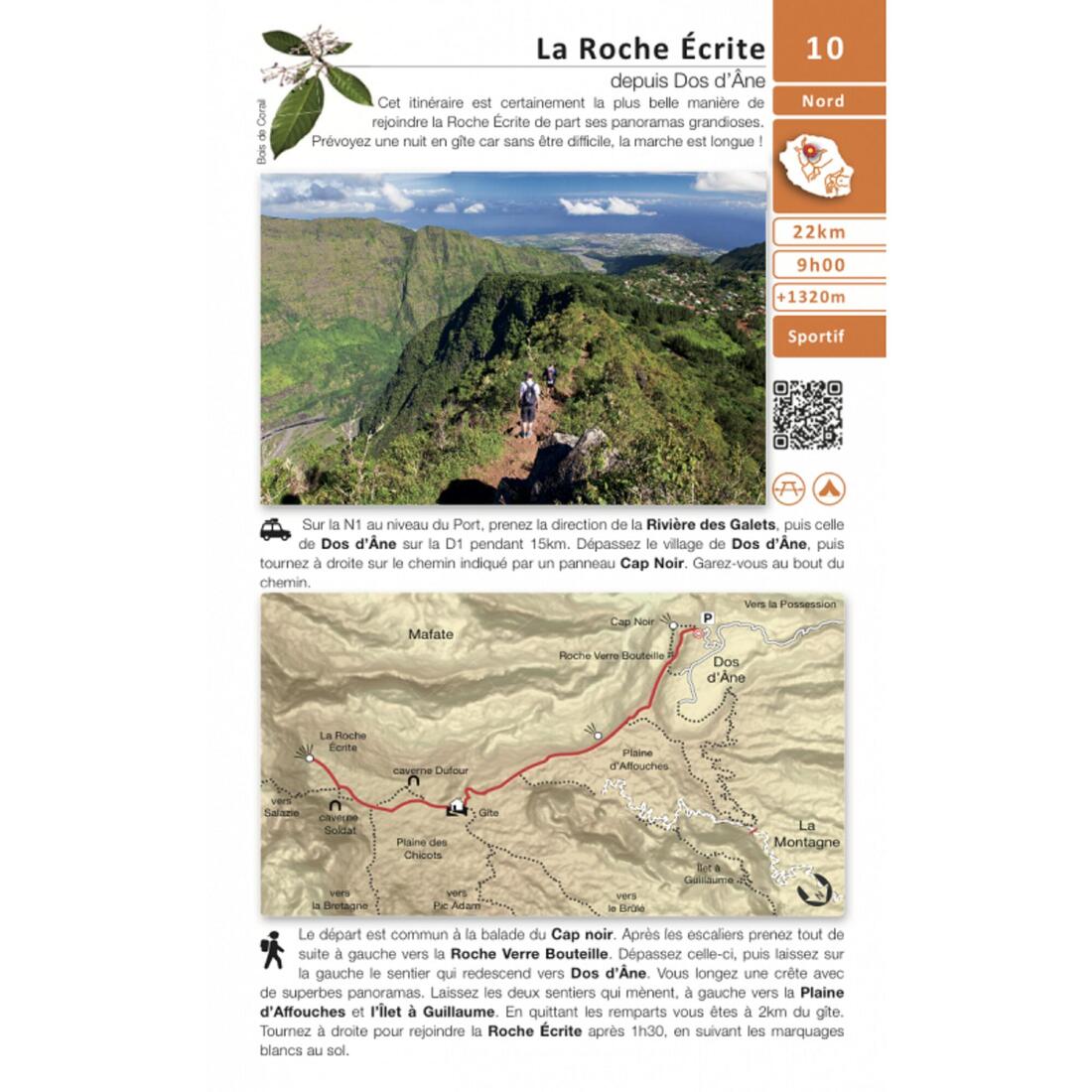 LIVRE RANDONNEE MONTAGNE & NATURE - LA REUNION, 168 RANDONNEES
