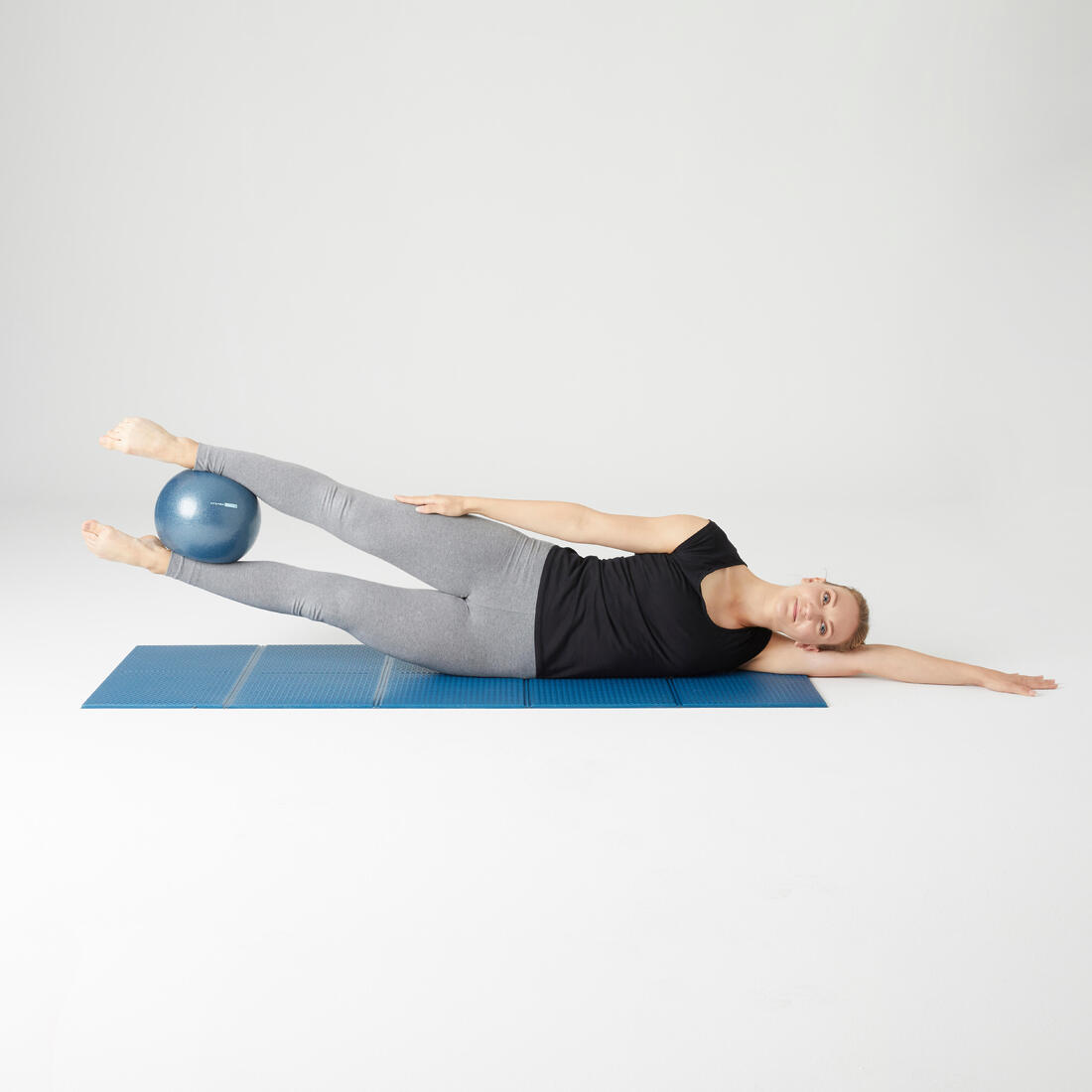 Soft ball de Pilates diamètre 240 mm, bleu