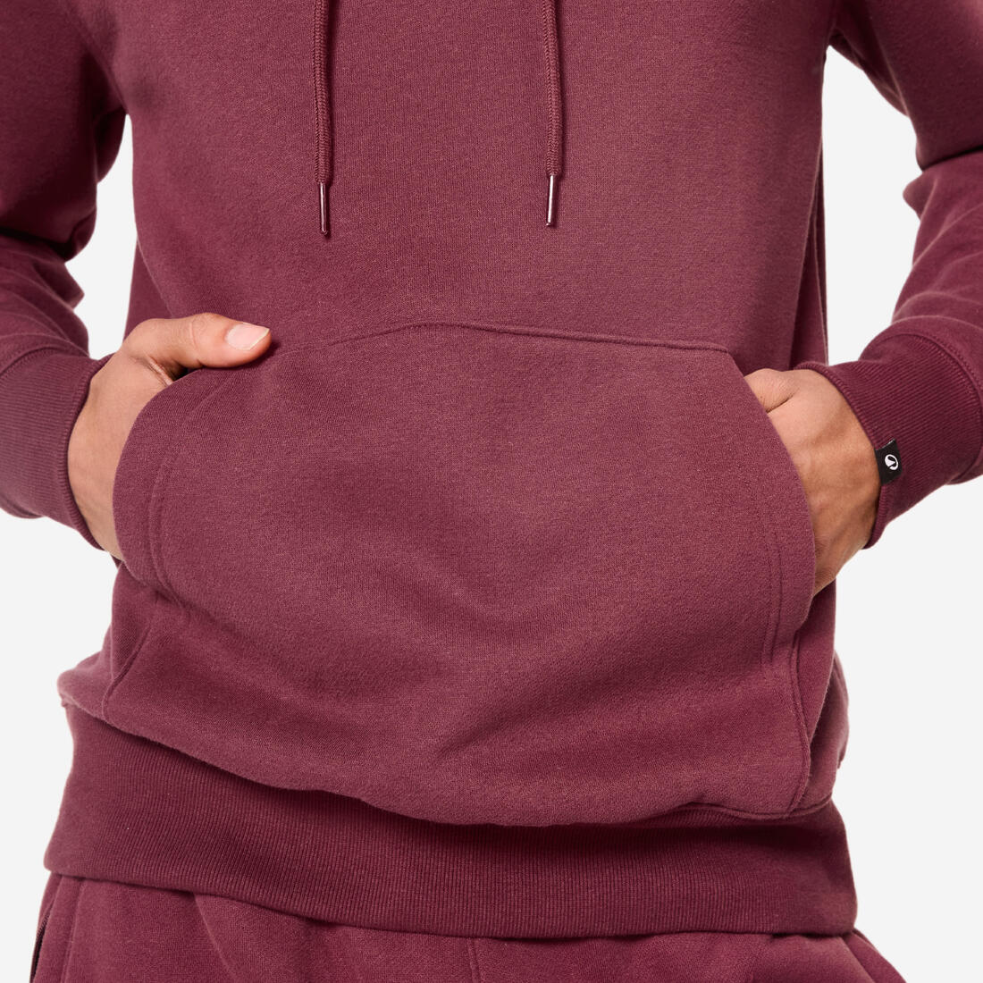 Sweat à capuche chaud en molleton homme
