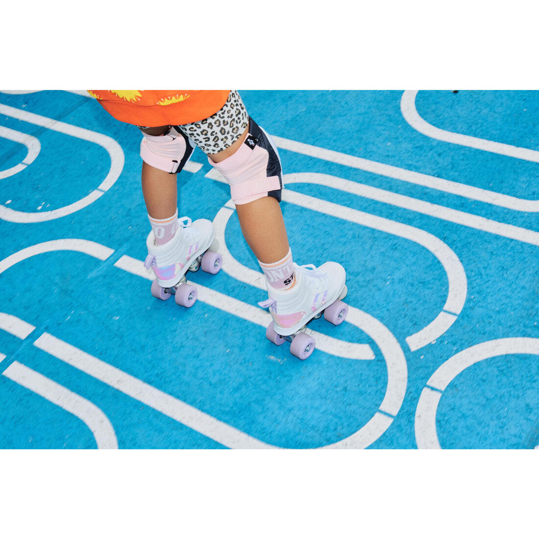 Patin à roulettes enfant QUAD 100 JR