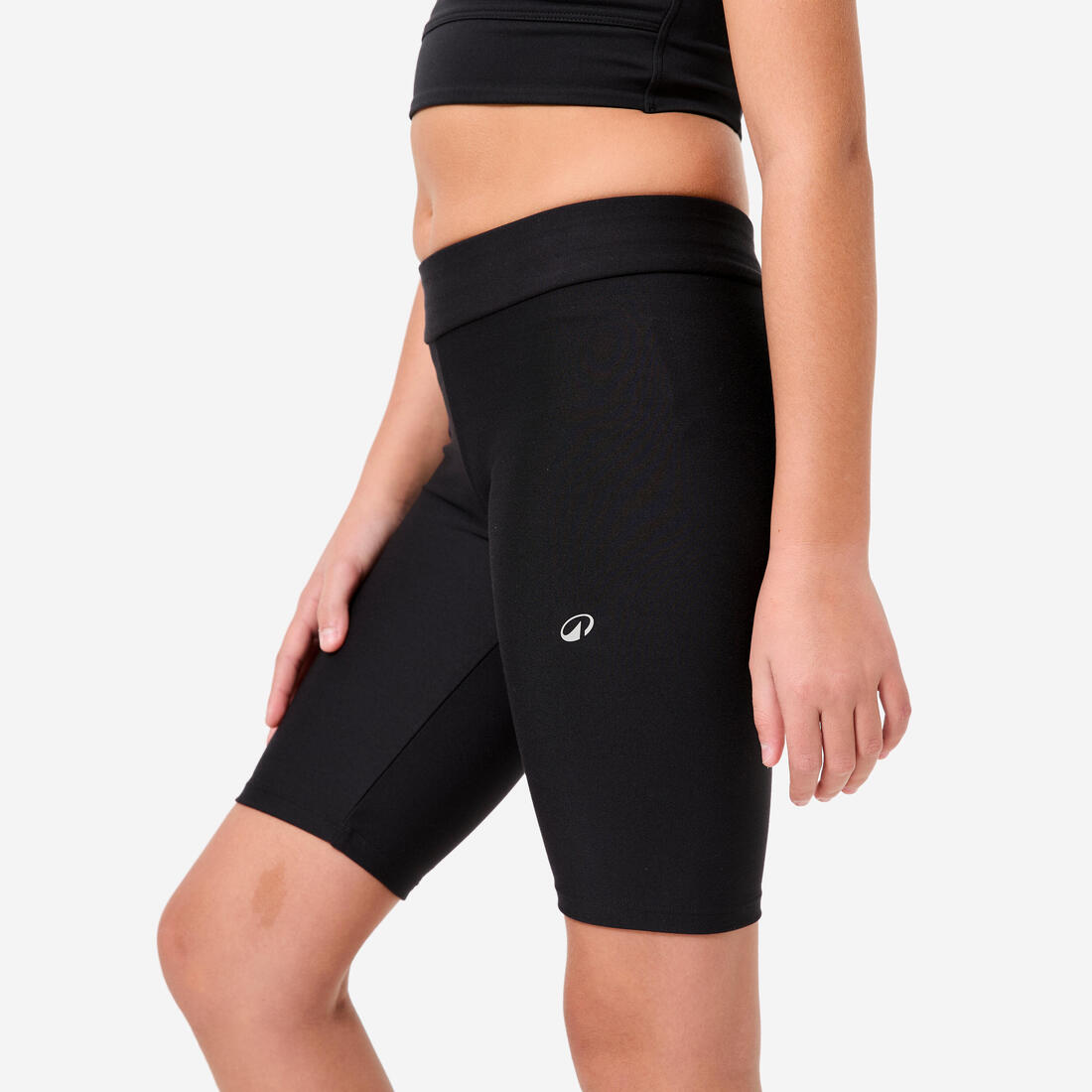 Cycliste opaque fille, noir