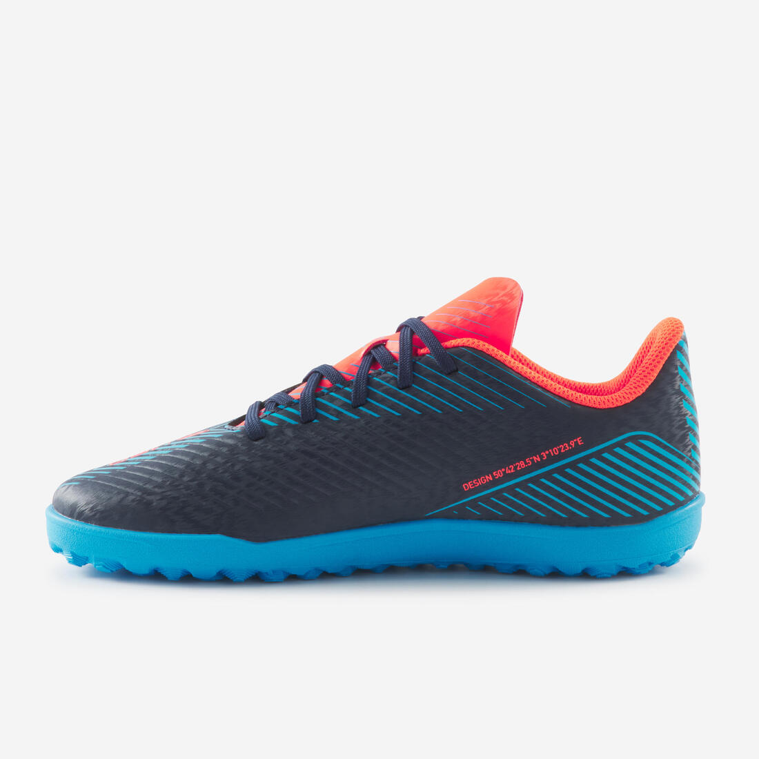 CHAUSSURES DE FOOTBALL ENFANT A LACETS 160 JR TURF .TF