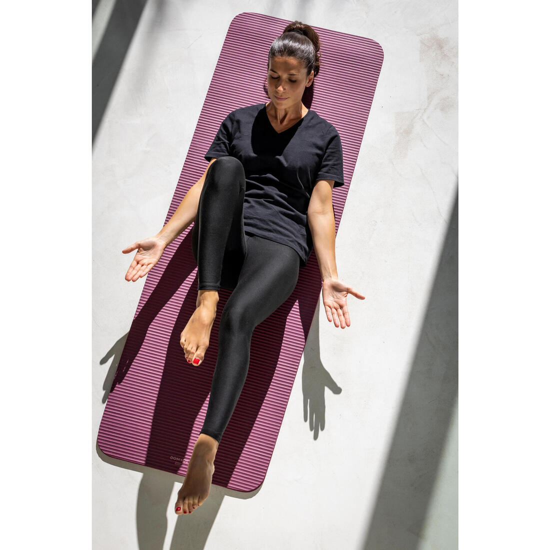 Tapis de Pilates confort épaisseur 15 mm