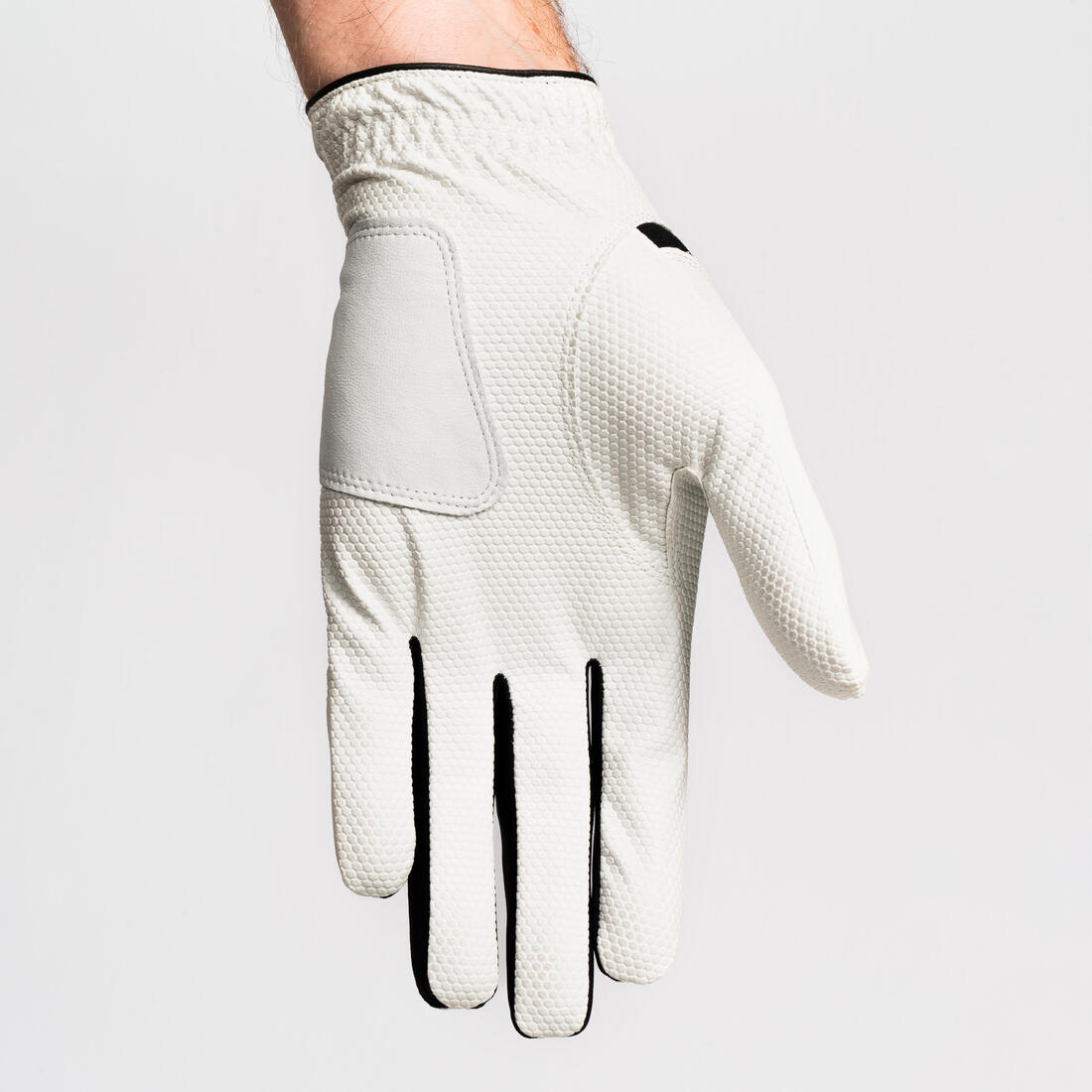 Gant de golf homme main gauche pour droitier, Resistance blanc & noir