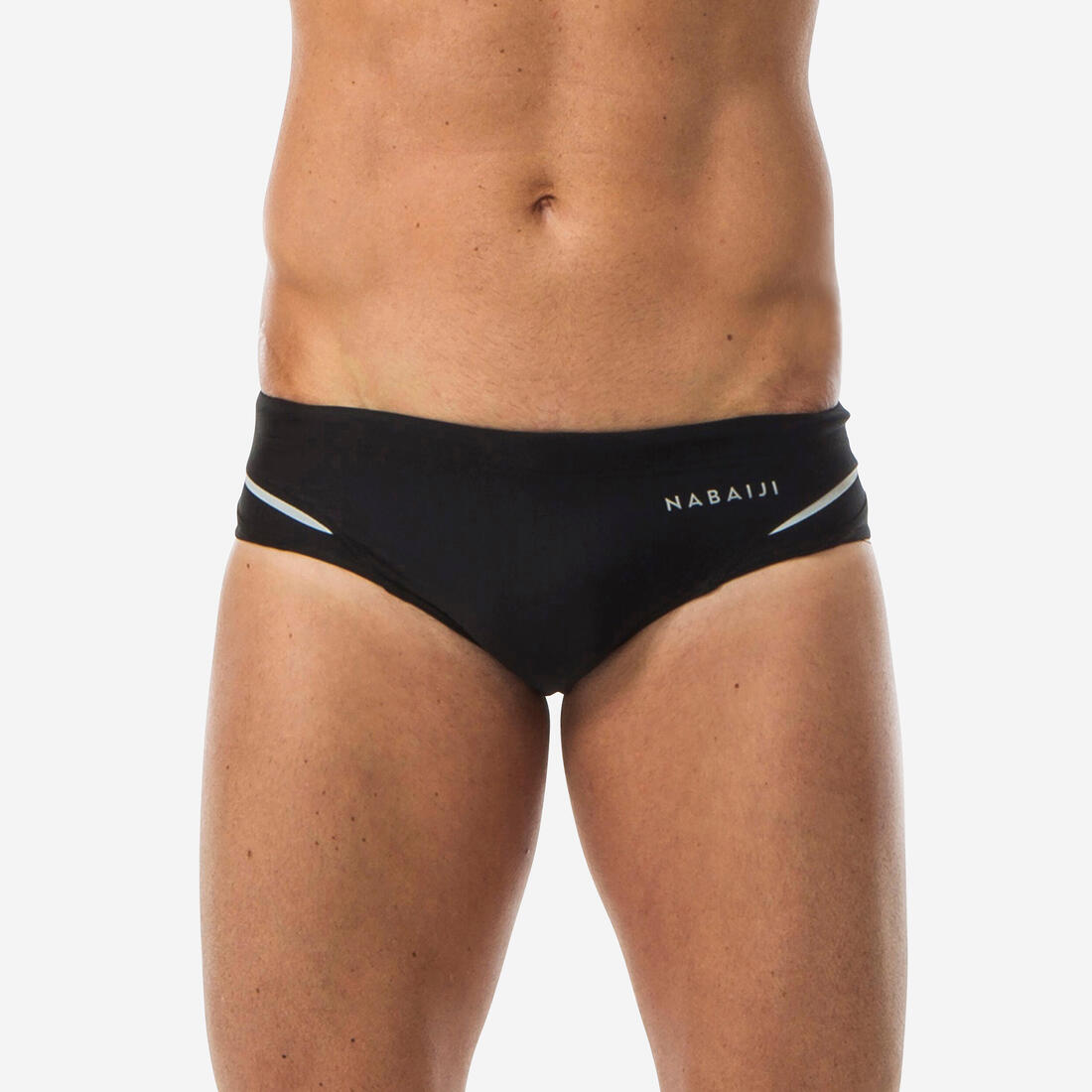 MAILLOT DE BAIN NATATION HOMME SLIP 900 B-FAST  NOIR