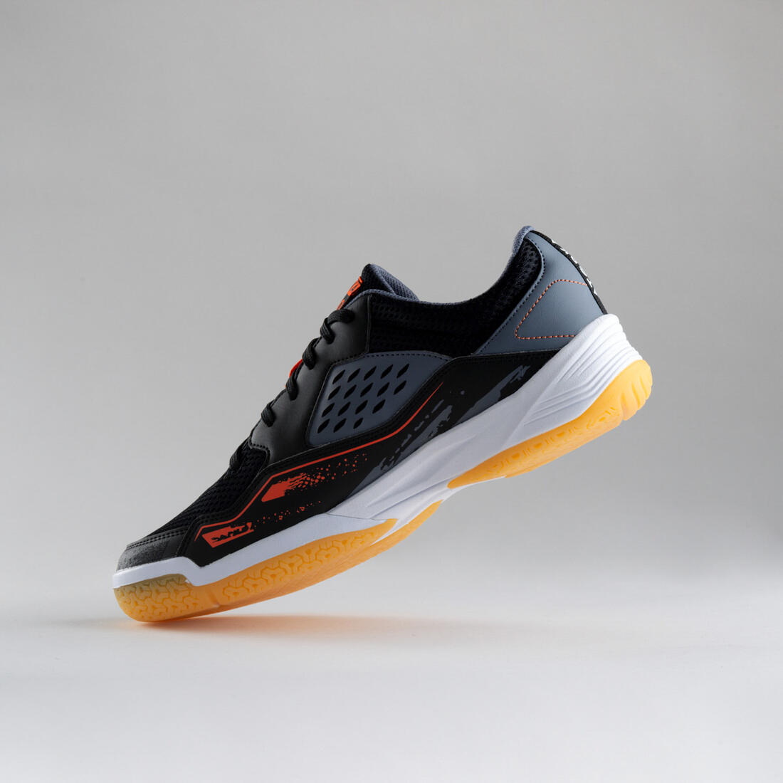 Chaussures de handball Homme - H100 gris noir orange