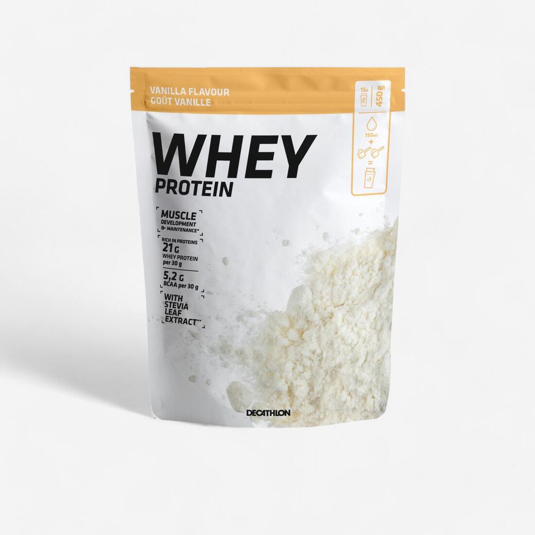 Whey protein vanille 450g