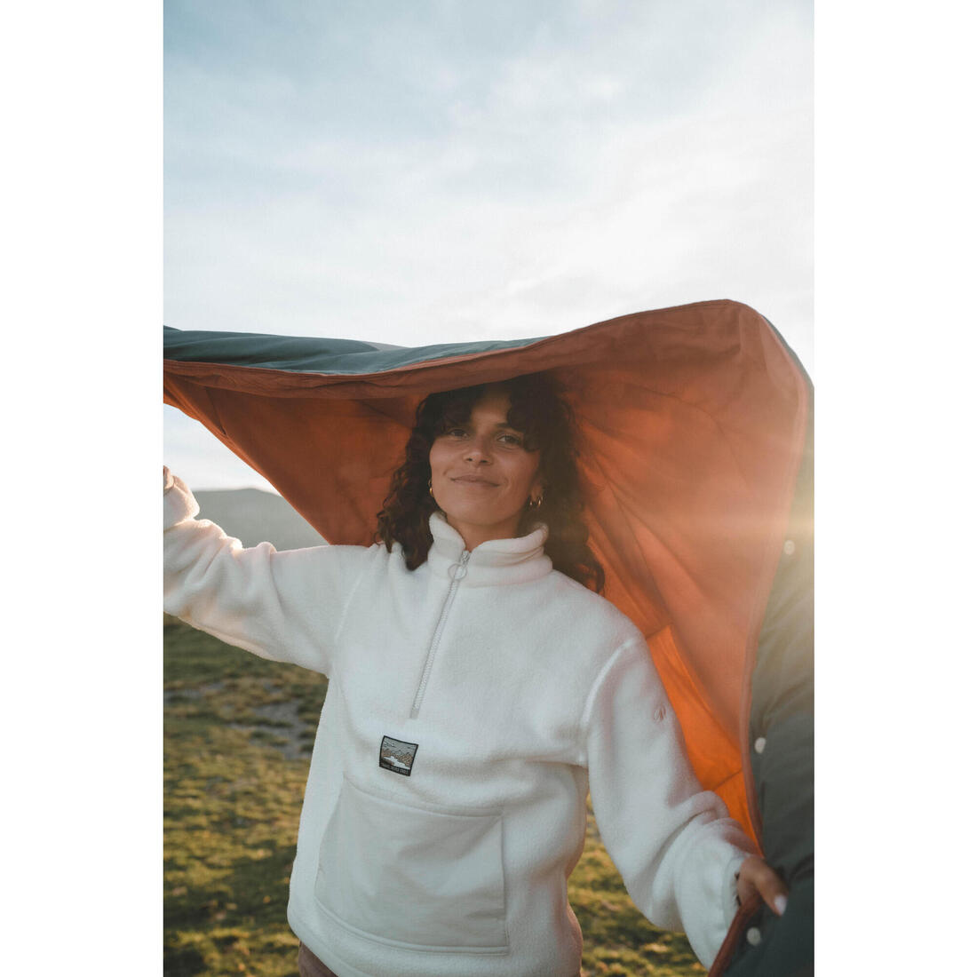 Couverture de camping 3 en 1, 175x135 cm, chaude et polyvalente