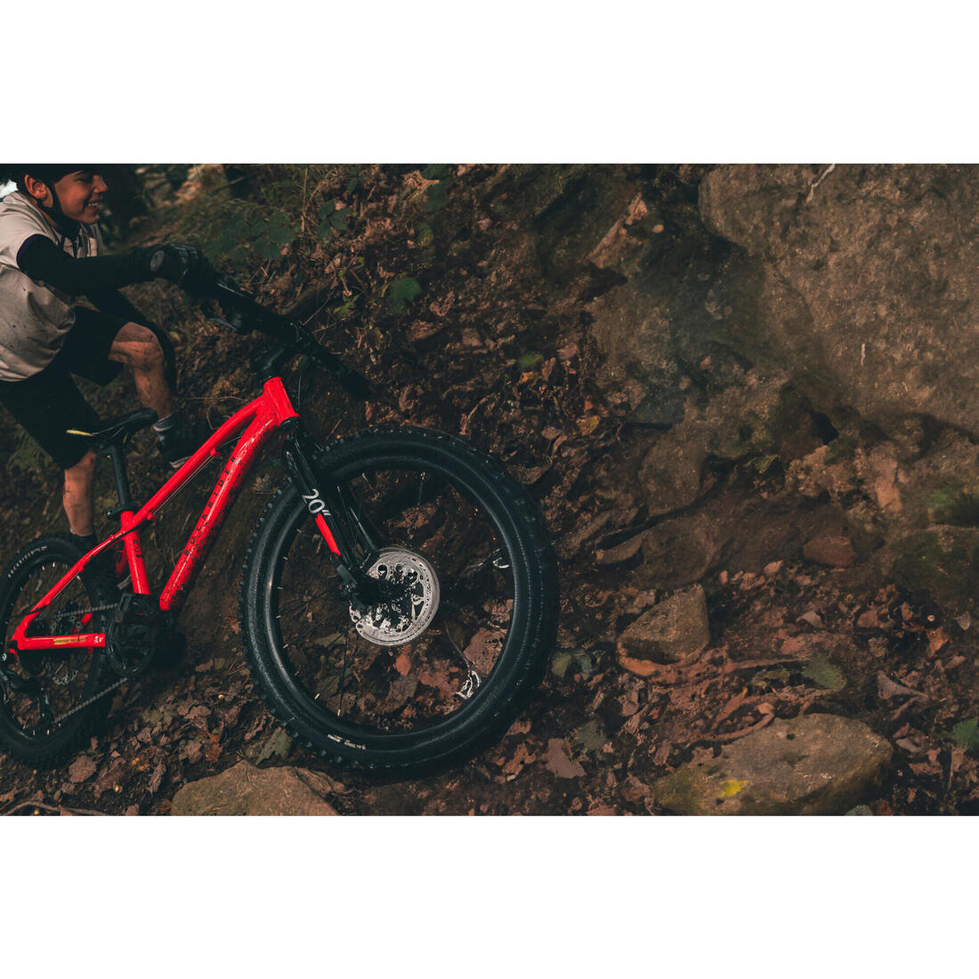 Vtt enfant 20" expl 900r rouge 6-9 ans