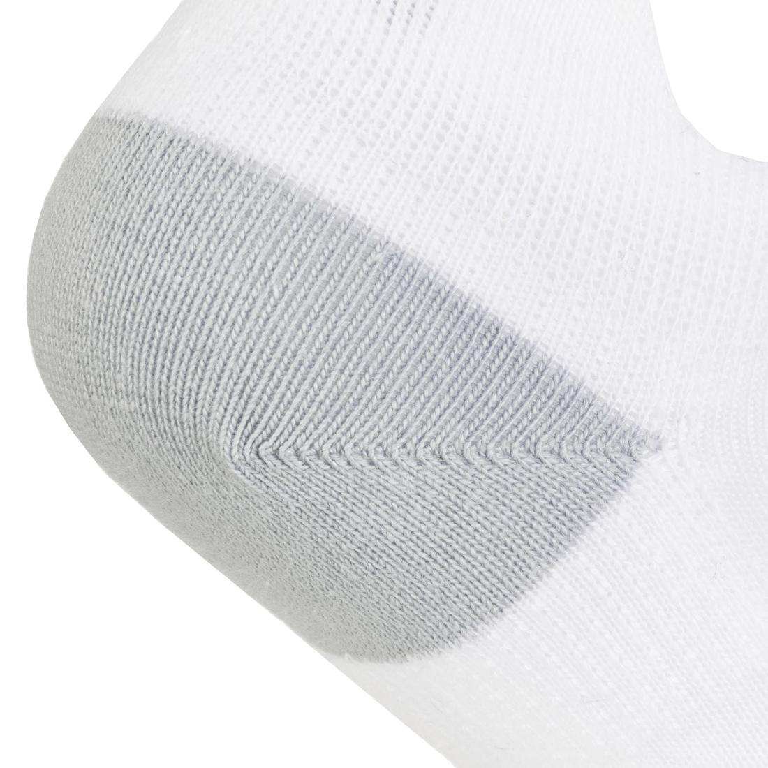 CHAUSSETTES BASSES ENFANT RS 500 BLANC BLANC NOIR EN LOT DE 3