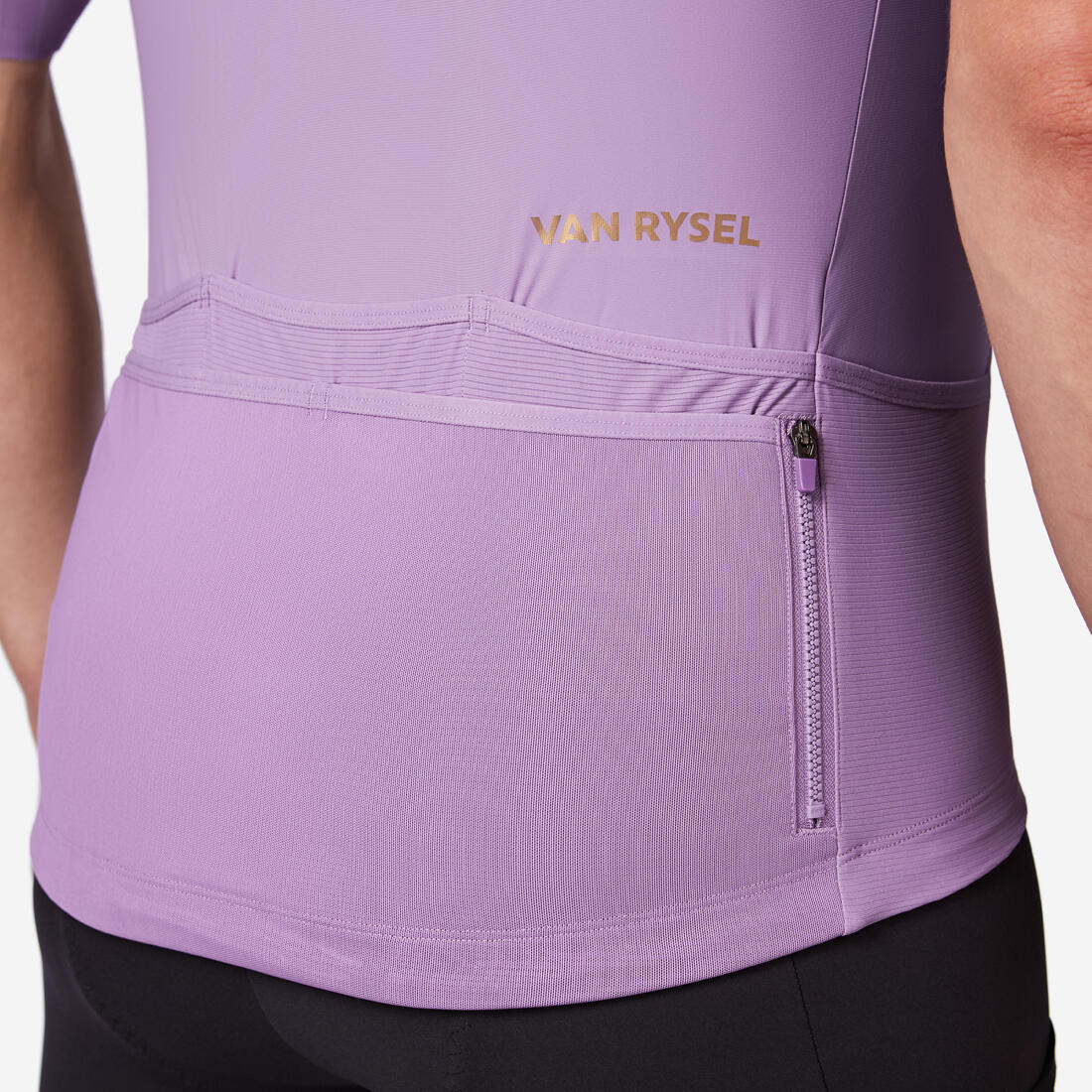 Maillot manches courtes de vélo route longue distance unisexe, EDR ULTRA